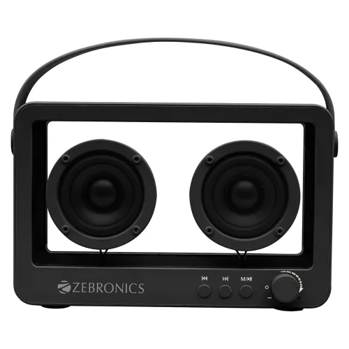 Image of ZEBRONICS Sound Feast 75 BT Speaker (14W, 10H Playtime, TWS, AUX)