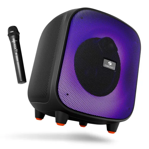 Image of ZEBRONICS Sound Feast 800,Portable Party Bluetooth Speaker,55 Watts,6 Hours Playback,6.5 inch Powerful Driver,Wireless M