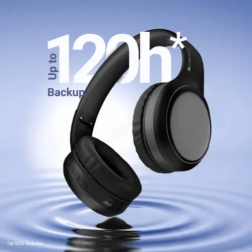 Image of Zebronics Thunder Max BT Headphones 120H Playtime