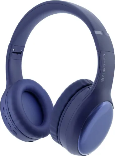 Image of ZEBRONICS Thunder Max BT Headphones (120H Playtime, ENC, BT v5.4)