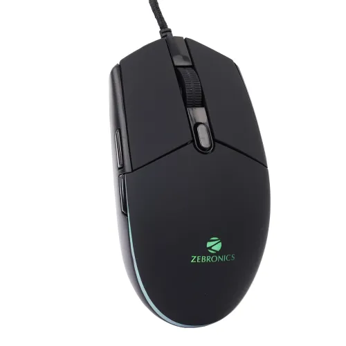Image of ZEBRONICS WAR M, Wired Gaming Mouse with 6 Buttons .