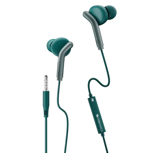 Image of Zebronics Wired Earphones with Mic