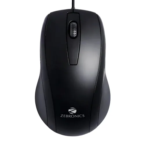 Image of Zebronics Zeb-Alex Wired USB Optical Mouse