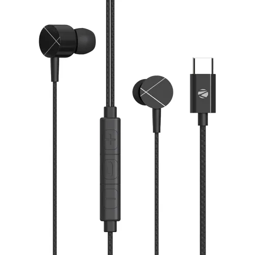 Image of ZEBRONICS Zeb-Buds C2 in Ear Type C Wired Earphones