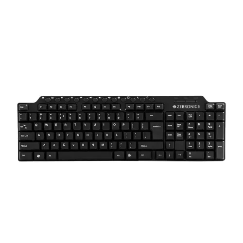 Image of Zebronics ZEB-KM2100 Multimedia USB Keyboard
