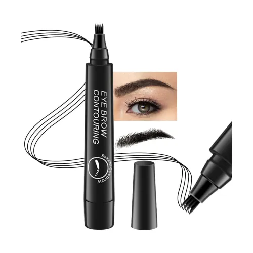 Image of ZEYFLEEB 4 Point Eyebrow Pencil Black