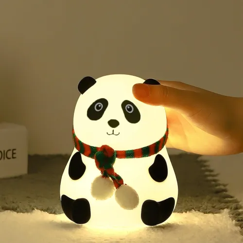 Image of Zilloquil Hcetigol Cute Panda Night Light for Kids