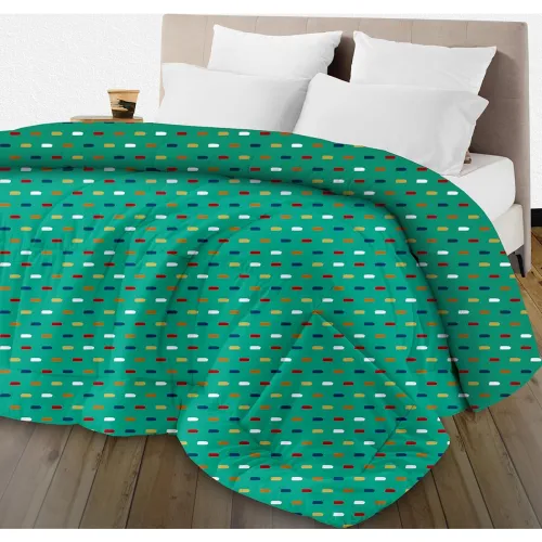 Image of Zinnia Ultra Soft Microfibre Printed Comforter