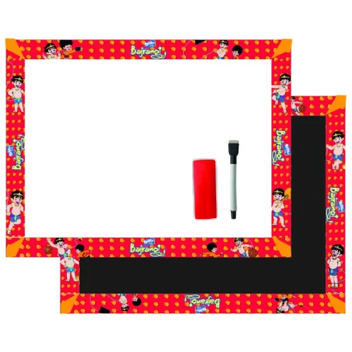Image of Zitto Selfie Wooden Write & Wipe Board (14x12 Inches)
