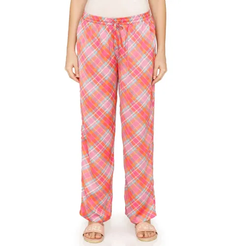 Image of Zivame Women's Polyester Hearts Pajama Set pack of 1