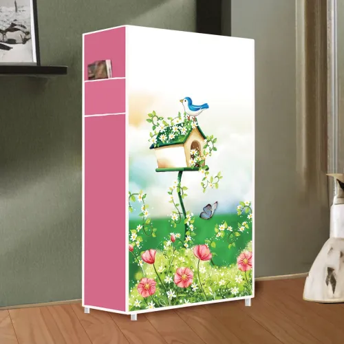 Image of Zofiy printed collapsible wardrobe
