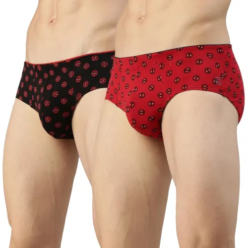 Image of Zoiro Men's Printed Cotton Brief