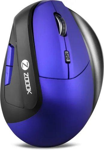 Image of Zoook Infinite Vertical Mouse,6 Buttons,Ergonomic High Precision Sensor.