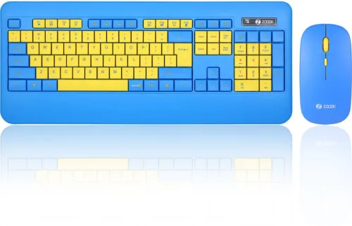 Image of Zoook Qwerty Pad Full Size Keyboard & Mouse Combo