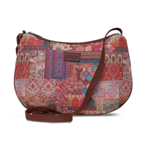 Image of ZOUK Women's Vegan Handcrafted Kutch Shoulder Bag
