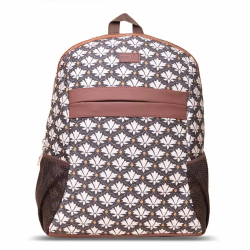 Image of ZOUK Women's Vegan Leather Printed Backpack