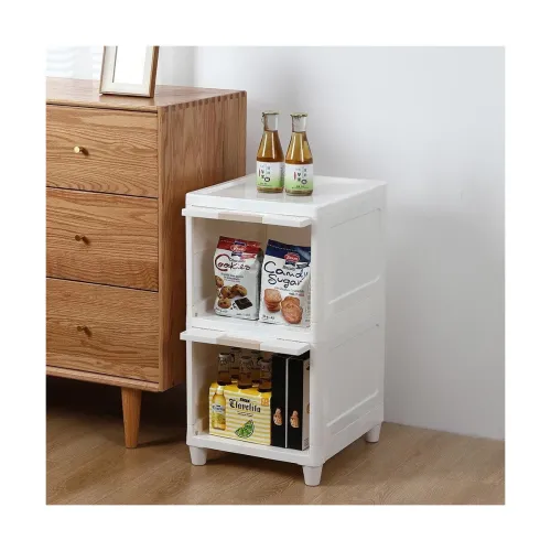 Image of ZUKU Plastic Wardrobe Cupboard for Storage