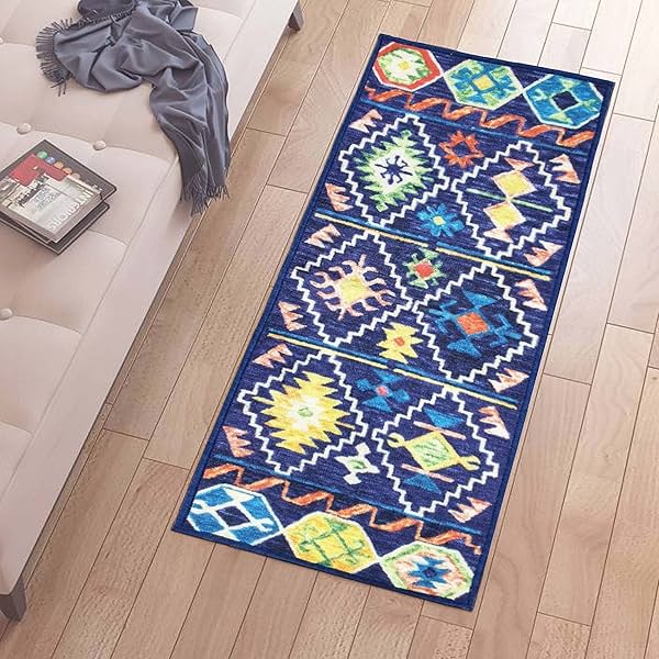 Image of 3D Printed Persian Bedside Runner Rug (56 x 140 cm)