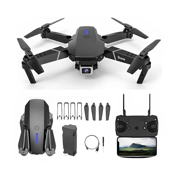 Image of 4K Foldable Drone with Dual Camera