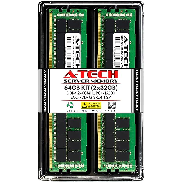 Image of A-Tech 64GB (2x32GB) DDR4 2400MHz ECC RDIMM RAM