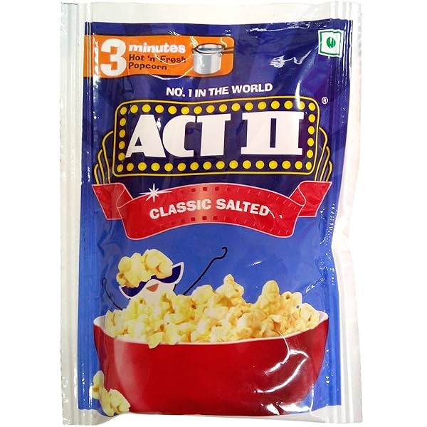 Image of ACT II Instant Popcorn - Classic Salted, 38g / 40g (Weight May Vary)