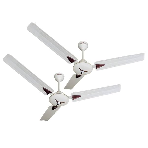 Image of ACTIVA 1200 MM HIGH Speed 390 RPM Star Deco (Ivory) Anti DUST Coating Ceiling Fan 2 Year Warranty Pack of 2