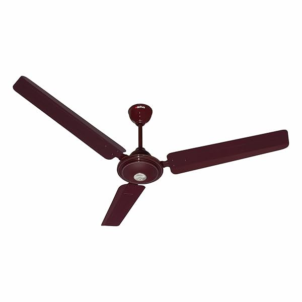 Image of ACTIVA 390 Rpm 1200Mm High Speed Bee Approved 5 starss Rated Apsra Brown Ceiling Fan