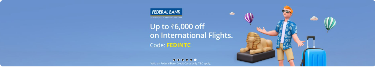 Image of ADANIONE International Flight Offer : Upto ₹6000 Off