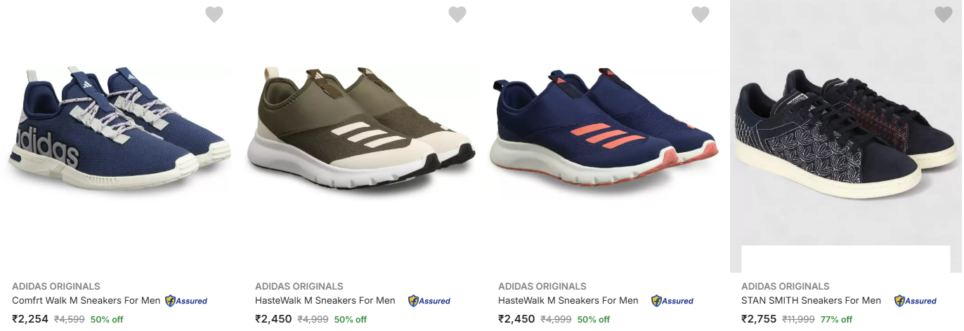 Image of ADIDAS ORIGINALS Walking Sneakers For Men Minimum 50% Discount 