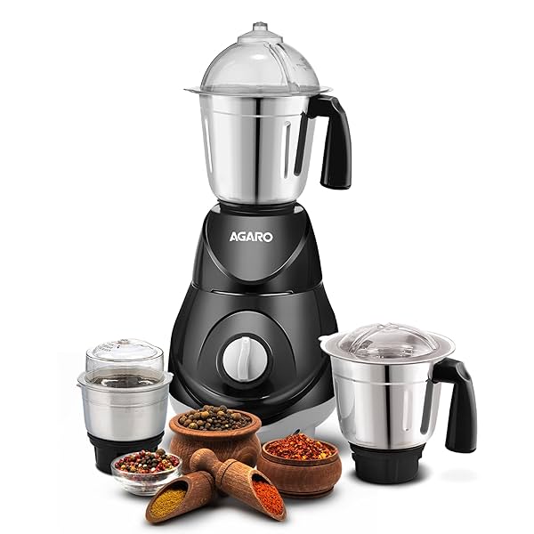 Image of AGARO Elite Mixer Grinder 550W