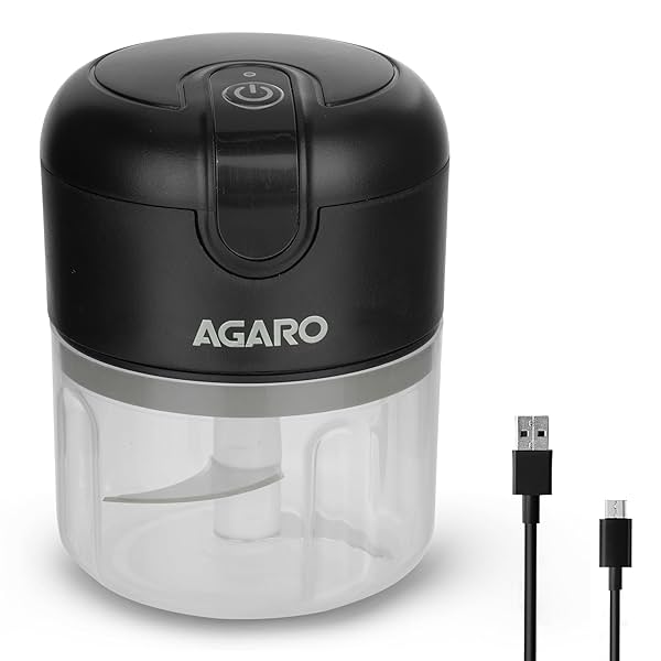 Image of AGARO Elite Rechargeable Mini Electric Chopper