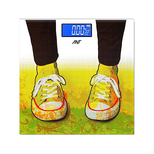 Image of ANT Flora Sports Weight Machine for Body Weight Digital Bathroom Scale for Human body Weight measurement 