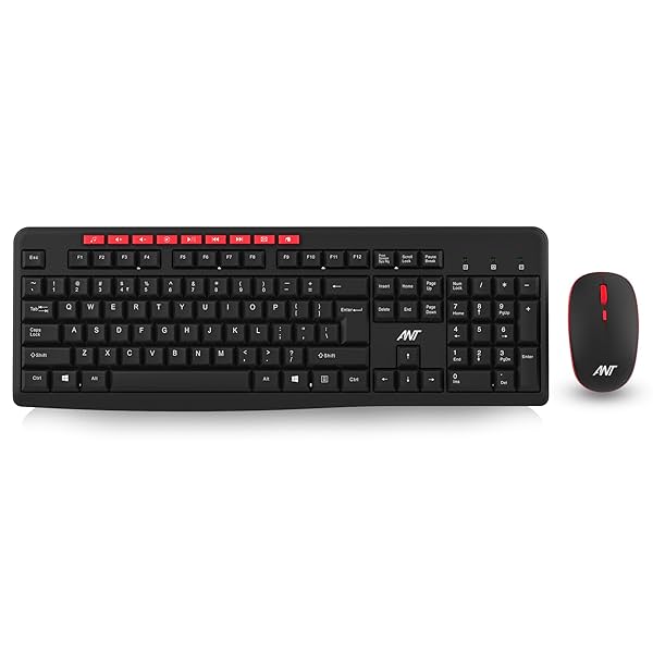 Image of ANT WK200 Nano Wireless Keyboard and Mouse Combo, 2.4 GHz Wireless.