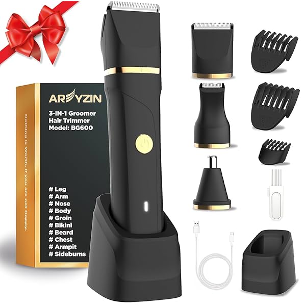 Image of AREYZIN Body Trimmer For Men Professional Usb Rechargeable Electric Shaver And Trimmer