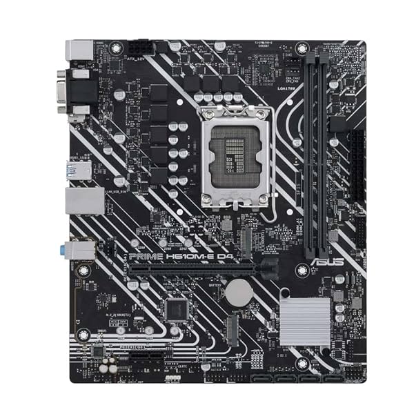 Image of ASUS Prime H610M-E D4 Intel Lga 1700 Mic-ATX Motherboard 