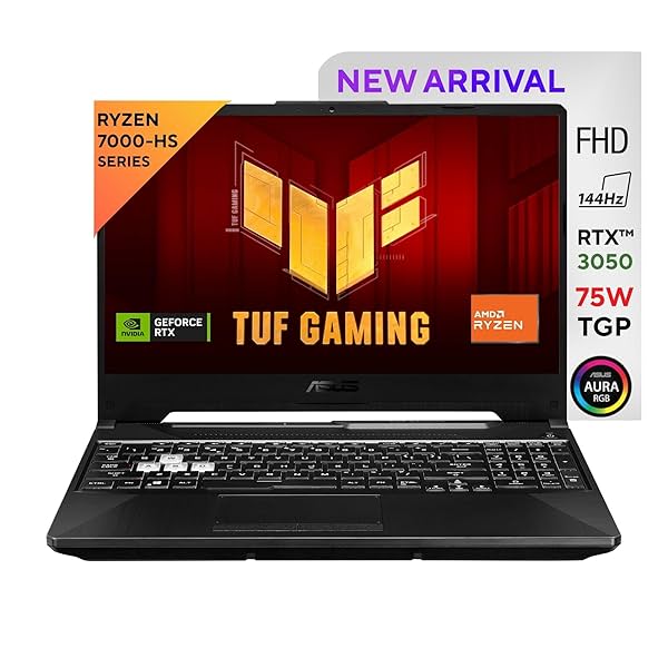 Image of ASUS TUF Gaming A15, 15.6\' FHD 16:9 144Hz Gaming Laptop