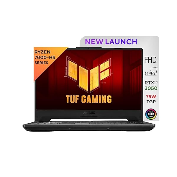 Image of ASUS TUF Gaming A15 Ryzen 7 7435HS 15.6-inch FHD 144Hz Gaming Laptop 