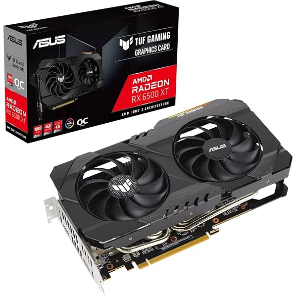 Image of ASUS Tuf Gaming Amd Radeon Rx 6500 Xt Oc Edition Graphics Card