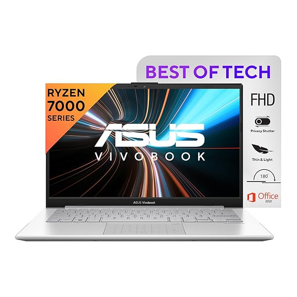 Image of ASUS Vivobook Go 14 (2023), AMD Ryzen 5 7520U, 14-inch (35.56 cm)