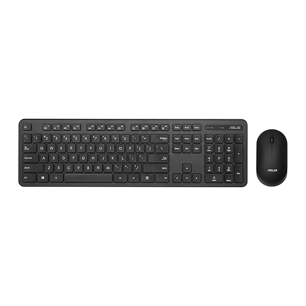 Image of ASUS Wireless Keyboard and Silent Optical Mouse Set CW100, Superior Performance