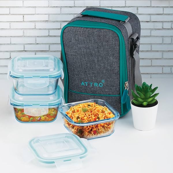 Image of ATTRO Glassox Classic Lunch Pack Set of 3