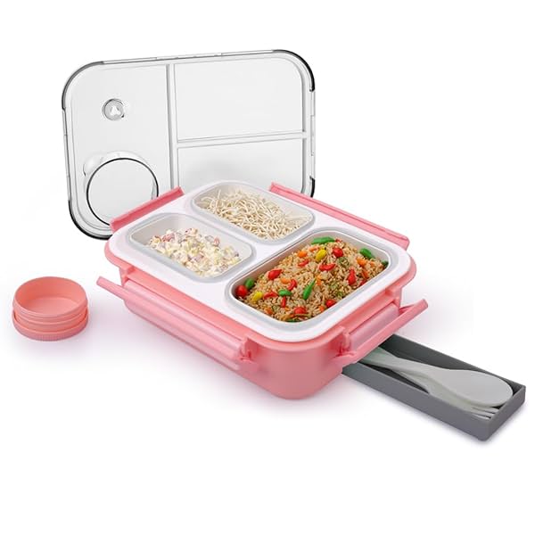 Image of ATTRO Smart 3-Compartment Lunch Box 