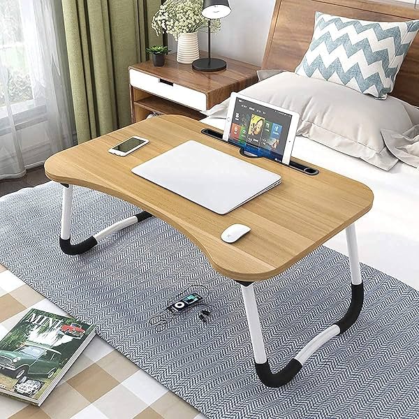 Image of AUNO Stylish Multi-Purpose Portable Laptop Table