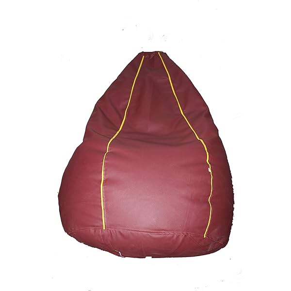 Image of AUTARKY Super Leatherette Bean Bag Cover and Puffy Cover (Set of 2, Without Beans) 