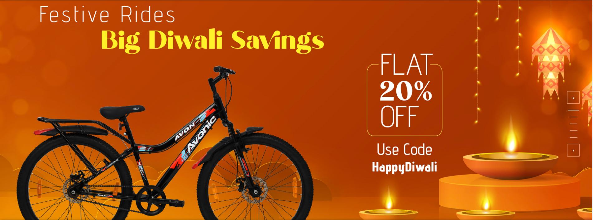 Image of AVON Festive Rides Big Diwali Saving Sale : Flat 20% off 