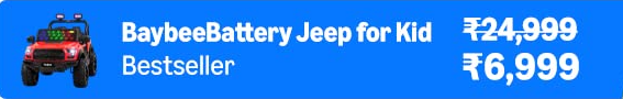 Baybee Battery Jeep for Kids