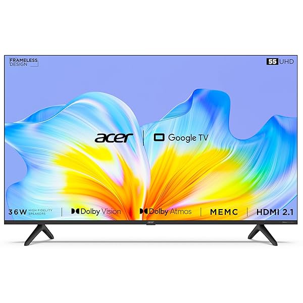 Image of Acer 55 inch 4K Ultra HD Smart LED Google TV 