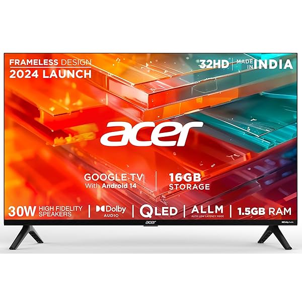 Image of Acer 80 cm V Pro Series Smart QLED Google TV