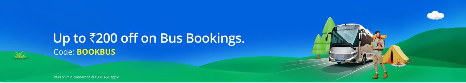 Image of Adani One Bus Booking Offers: Upto ₹200 on Bus Booking