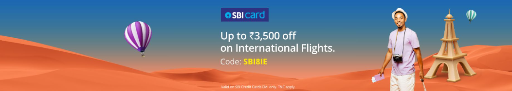 Image of Adani One Flight Bank Offers: Get up to ₹3,500 off on International flight